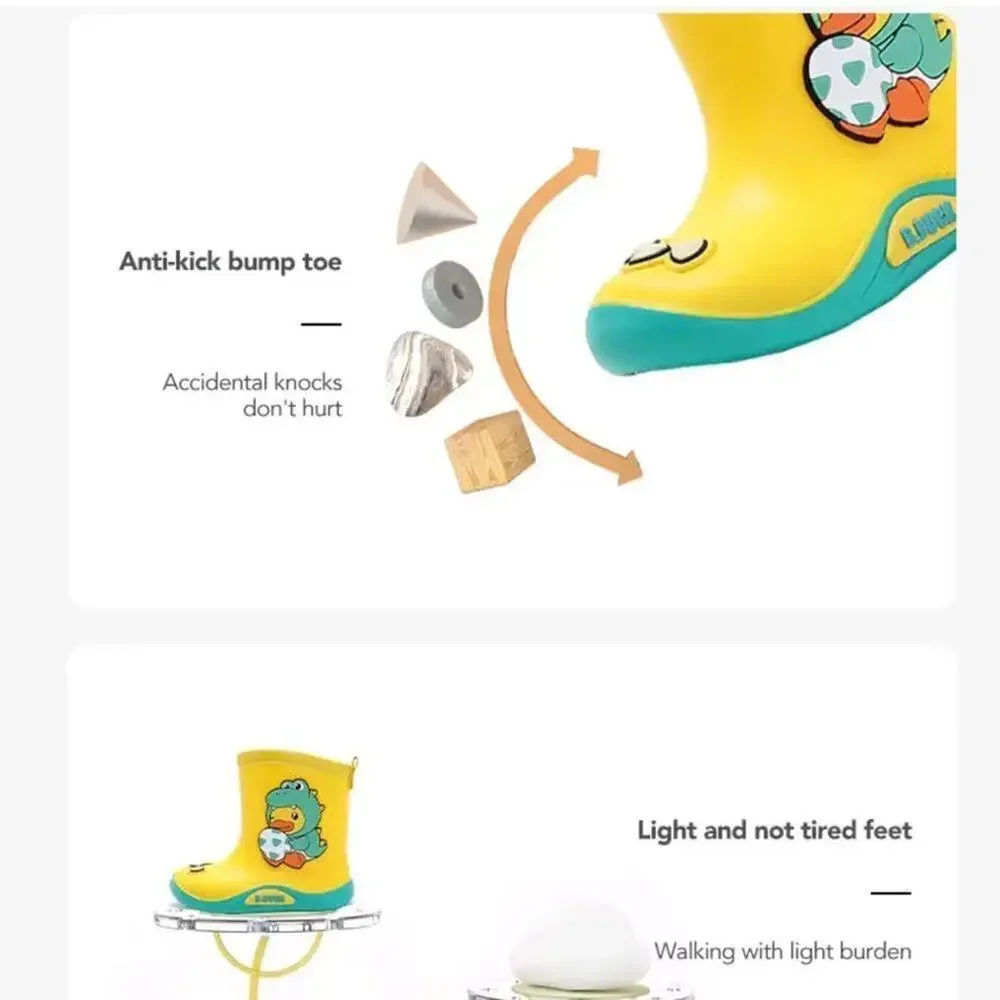 New  kids spring waterproof rain boots toddler size 10